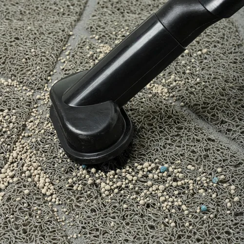 Miniatura 2 de WePet Tapete para caja de arena para gatos, almohadilla de PVC de alta calidad, alfombra de captura duradera, sin ftalatos, resistente a la orina