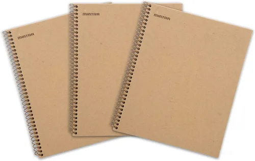Miniatura 16 de Mintra Office - Cuadernos 100% reciclados, caña de azúcar, Design Cover 3pk