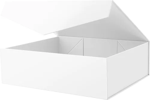 Miniatura 46 de Caja de regalo negra con ventana, caja de regalo magnética transparente para regalo, caja de propuesta de padrino de boda (10.5 x 7.5 x 3 pulgadas)