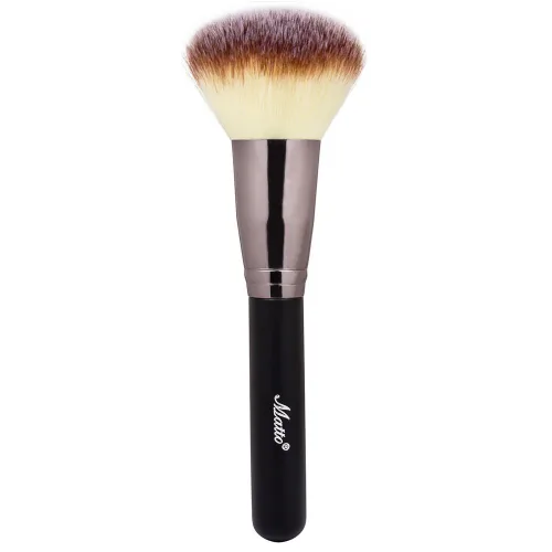 Matto Brocha mineral en polvo – Brocha de maquillaje para gran cobertura, polvo mineral, base de maquillaje, 1 pieza