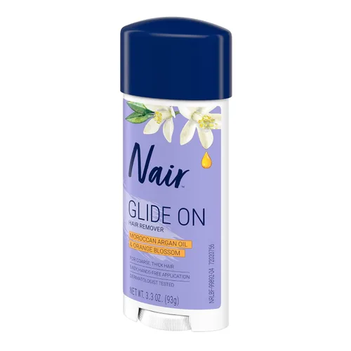 Miniatura 11 de Nair Glide On - Crema depilatoria para brazos, piernas y bikini, crema depilatoria, barra de 3.3 onzas