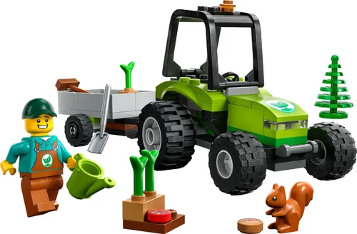 Miniatura 5 de Lego 60390 City Great Vehicles Park Tractor Farmhouse Toy Kit de construcción con animales de juguete, incluye minifigura, a partir de 5 años, idea