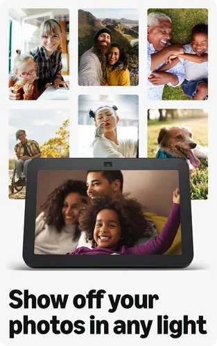 Miniatura 7 de Amazon Echo Show 8, Con audio espacial, hub de Smart Home y Alexa, Carbón