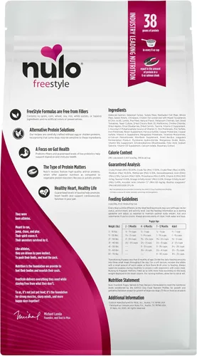 Miniatura 11 de Nulo Freestyle - Alimento seco para cachorros, salmón y guisantes, alimento para perros sin granos de primera calidad para cachorros, croquetas