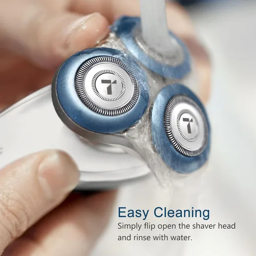 Miniatura 4 de SH70 - Cabezales de repuesto compatibles con Philips Norelco Series 7000, cuchillas mejoradas para cabezales de repuesto Norelco 7000, paquete de 3