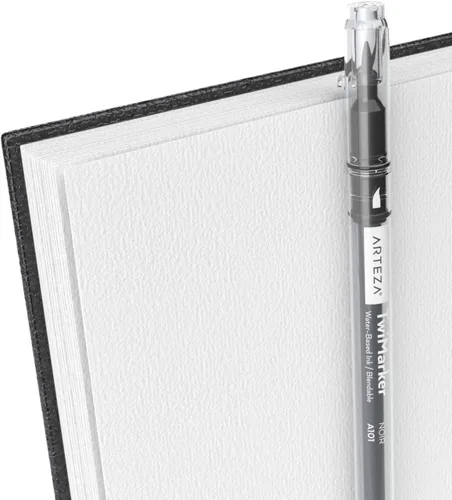 Miniatura 3 de Arteza - Cuaderno de bocetos de acuarela con tapa dura. Negro