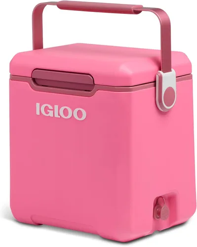 Miniatura 19 de Igloo Tag Along Too Coolers Enfriador de estilo picnic de carcasa dura aislada Cofre de hielo rodante Lila