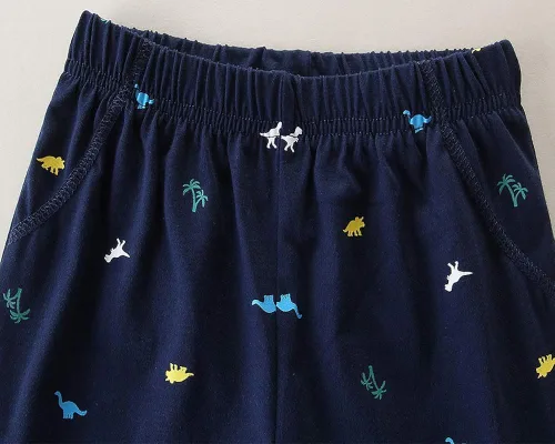 Miniatura 5 de Conjunto de ropa de algodón para niños pequeños y niñas de manga corta camiseta y pantalones cortos