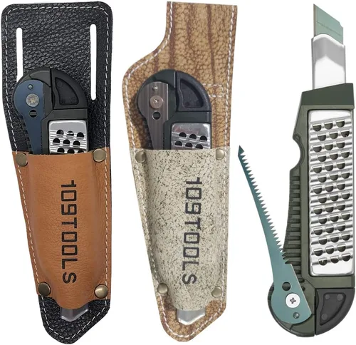 Miniatura 6 de Paneles de yeso 4 en 1 Multi Cuchillo para paneles de yeso Multiherramienta para paneles de yeso Rasp Plaster Planer Jab Saw Cinta métrica Gancho