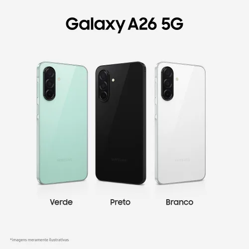 Miniatura 7 de Samsung Galaxy A26 5G con IA 256GB, 8GB, Doble SIM 6.7" 120Hz AMOLED, resistente al agua IP67, Android 15 Modelo internacional desbloqueado