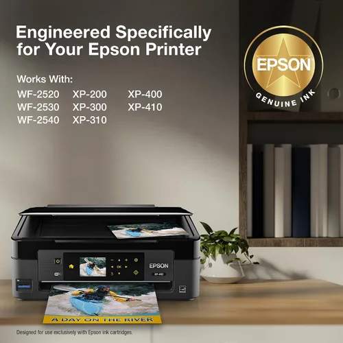 Miniatura 3 de Epson 200 DURABrite Ultra Ink Capacidad Estándar Combo de Cartucho Negro y Color (T200120-BCS) Funciona con WorkForce WF-2520, WF-2530, WF-2540