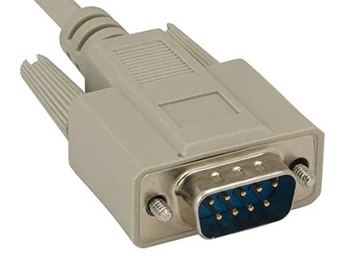 Miniatura 3 de Cable Leader DB9 M/F RS-232 Cable de extensión serie (1 pie (1 paquete))