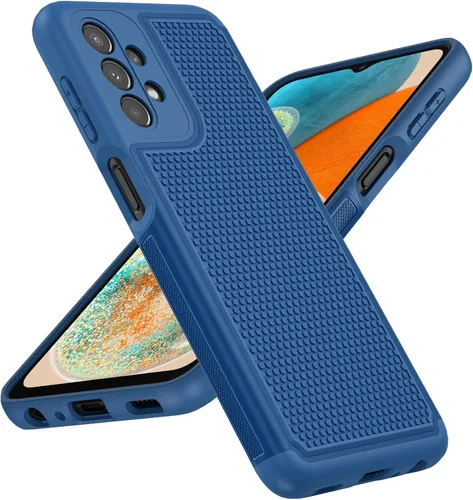 Miniatura 27 de FNTCASE Funda para teléfono Galaxy A14-5G: protección contra caídas de grado militar Samsung A14 5G, probada contra caídas de 14 pies, protector