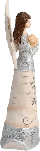 Miniatura 2 de Pavilion Gift Company - Mis hijos tienen narices mojadas y patas peludas - Mamá de perro - Figura de ángel coleccionable de 6 pulgadas