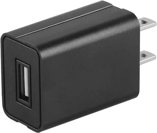 Miniatura 10 de Cargador de pared Cubo 5V1A Fuente de alimentación USB Bloque de carga Universal Enchufe de pared Ladrillo Portátil Cargador Rápido Adaptador
