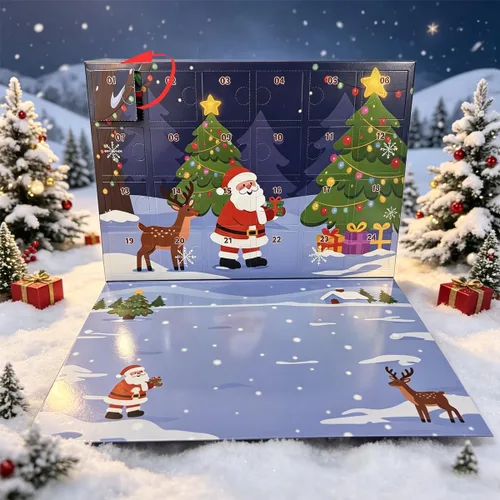 Miniatura 5 de Christmas Advent Calendar 2026 Building Sets Compatible with Lego Christmas 24 Days Countdown Gifts 24 Packs Christmas Model Building Micro Blocks