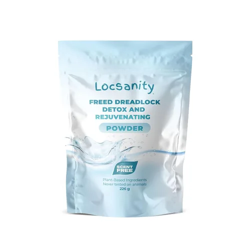 Miniatura 9 de Locsanity Detox para el cuero cabelludo de rastas - Polvo de limpieza profunda para rastas, acondicionador limpiador - Limpiador natural