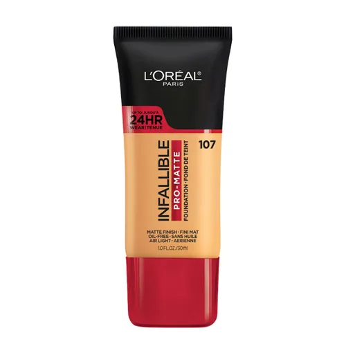 Miniatura 12 de L'Oreal Paris Infallible Pro Matte Foundation Light Beige Beige claro