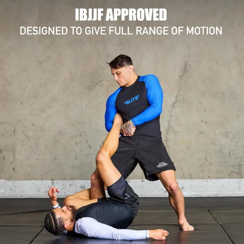 Miniatura 33 de Elite Sports MMA, BJJJ, No-Gi, protección de entrenamiento de manga corta