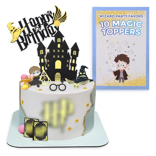 Miniatura 12 de Decoración para Tarta de Videojuego - Decoración de Tarta de Juego de Cartón Brillante para Jugadores, Diseño Llamativo, Instalación Firme y Fácil