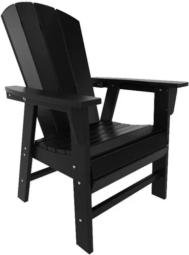 Miniatura 16 de Costaelm Sillas de césped, sillas de porche delantero, HDPE balcón, piscina, silla Adirondack, moderna silla de patio al aire libre, salón de resina