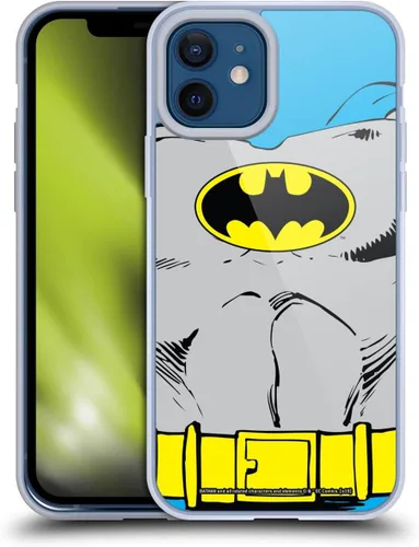 Miniatura 103 de Head Case Designs Funda de gel con licencia oficial de Batman DC Comics Bat Signal Logos [protección de grado militar] compatible con Apple iPhone 7