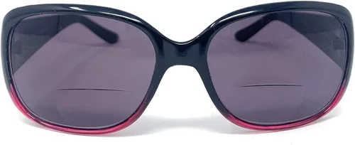 Miniatura 9 de The Pizzazz - Lentes de sol bifocales para mujer, lentes de lectura coloridos de dos tonos, lentes de sol bifocales degradados para mujer