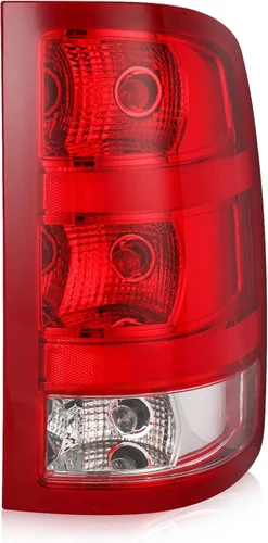 Miniatura 10 de Conjunto de luz trasera Compatible con 2007-2013 GMC Sierra 1500 2500HD 3500HD Estilo de fábrica Luces de freno traseras para camioneta pickup
