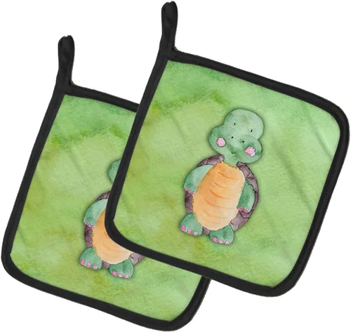 Miniatura 44 de Caroline's Treasures BB7370PTHD - Juego de soportes para ollas de herradura para cocina, resistentes al calor, almohadillas calientes para cocinar