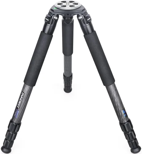 Miniatura 11 de Trípode portátil de fibra de carbono INNOREL LT324C profesional resistente trípode con adaptador de 2.953 in para cámara, fotografía de pájaros