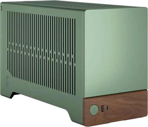 Miniatura 5 de Fractal Design Terra Graphite - Panel frontal de madera de nogal - Factor de forma pequeño - Carcasa para juegos Mini ITX - Cable elevador PCIe 4.0