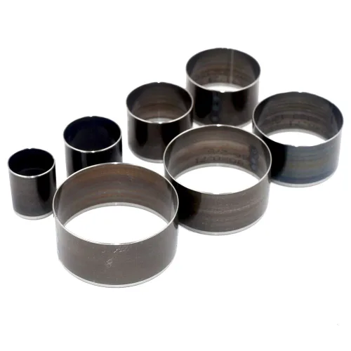 DGOL 7 tamaños de gran tamaño 0.787 in - 1.969 in perforador de agujero redondo de cuero de goma de silicona cortador hueco muere kit de