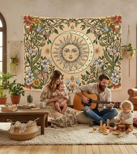 Miniatura 5 de Accnicc - Tapices Boho de Sol y Luna10127AXS