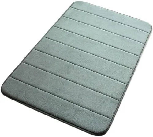 Miniatura 21 de Alfombra antideslizante de Baño De Espuma Viscoelástica, Tapete Moderno, Antideslizante, 3 Unidades Por Juego Alfombras de Baño