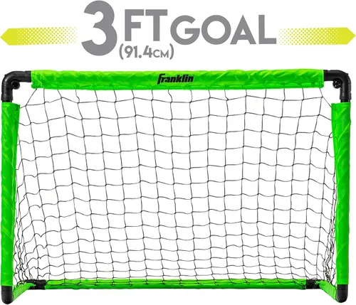 Miniatura 2 de Franklin Sports Mini Soccer Goal with Ball and Pump