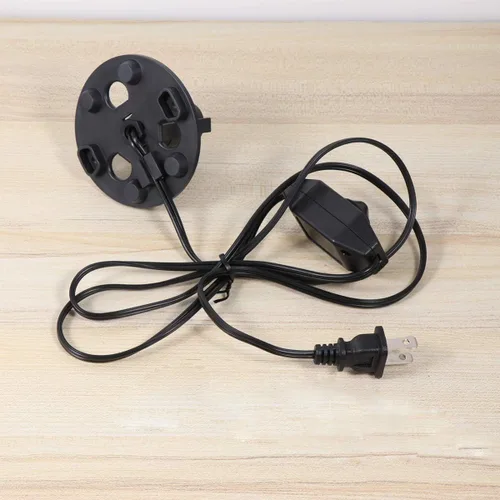 Miniatura 7 de Uonlytech 1 Unidades nosotros sal de reemplazo cables Himalaya enchufe luz de energía Rock E noche cable interior alta Asamblea con V conexión