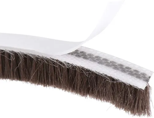 Miniatura 9 de uxcell Burlete adhesivo de fieltro para puerta, burlete de puerta para puerta y ventana, 197 pulgadas de largo x 0.2 pulgadas de ancho, color blanco
