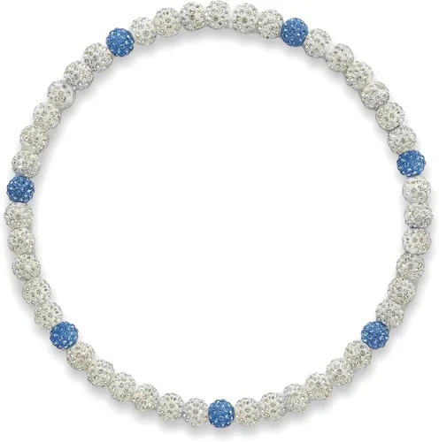 Miniatura 11 de Collar de béisbol con cuentas para hombre, colección Bling Ice, de 16 a 20 pulgadas, ideal para equipos de béisbol y entusiastas Arctic Ice