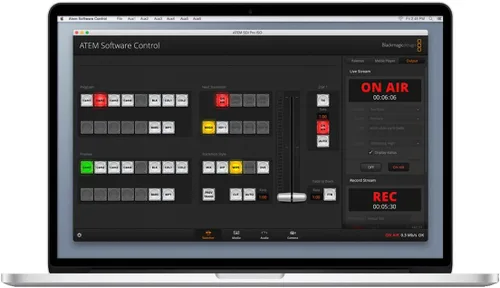 Miniatura 5 de Blackmagic Design ATEM SDI Extreme ISO Conmutador de transmisión en vivo (SWATEMMXEPCEXTISO)