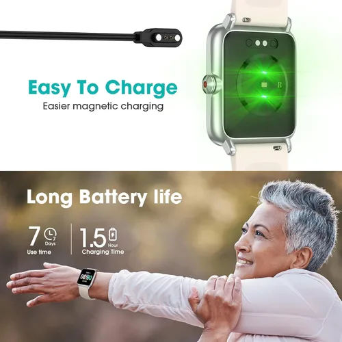 Miniatura 5 de Pautios Pedometer Watch Senior Friendly No App/Phone Required, Waterproof Fitness Tracker Watch with Step Counter Calories/Sleep Tracker for Walking