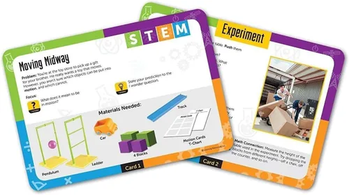 Miniatura 2 de Juego de actividades de Learning Resources STEM Fuerza y Movimiento, 20 piezas