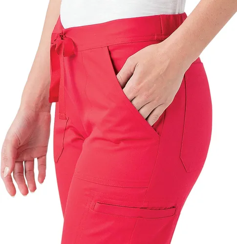Miniatura 5 de Urbane 9329 - Pantalones médicos elásticos de 5 bolsillos para mujer