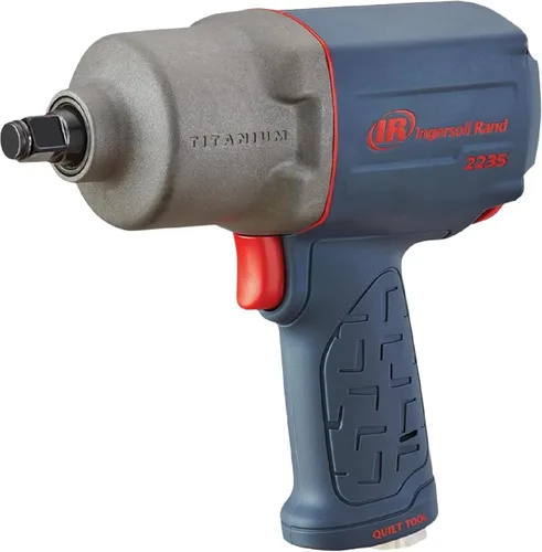 Miniatura 9 de Llave de impacto neumática de 1/2 pulgada Ingersoll Rand 2235TiMAX-G, diseño ligero de 4.6 libras, potente salida de par de torsión de hasta 1350