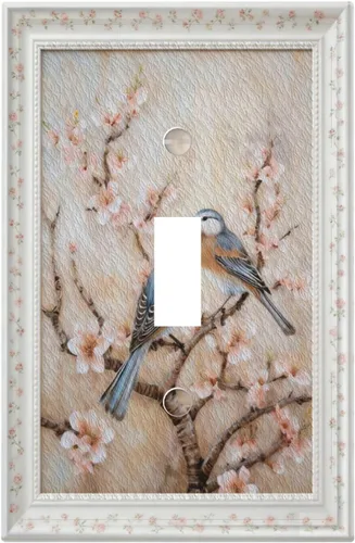 Miniatura 66 de Cubiertas Decorativas de Arte para Interruptores de Luz, Hojas de Otoño, Placa de Pared de Palanca Individual, Cubierta Decorativa de Interruptor