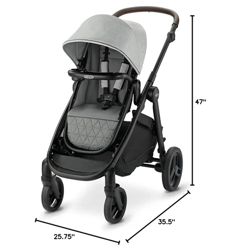 Miniatura 9 de Graco® Premier Modes™ Nest2Grow™ - Carriola 4 en 1 Midtown