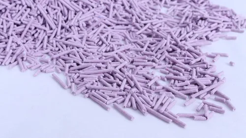 Miniatura 3 de Arena para gatos Tofu con aroma a lavanda 5.5 libras, lata. Se puede tirar por el inodoro o desagües, arena para gatos de bajo seguimiento