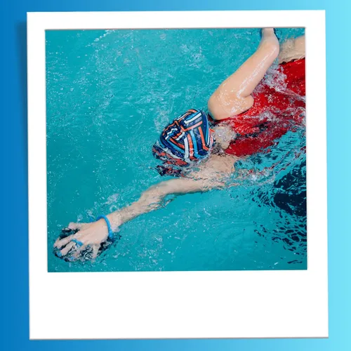 Miniatura 7 de Sporti Palas de natación Power para natación en piscina - Correas ajustables - Equipo para natación en piscina - Palas de mano para adultos y niños