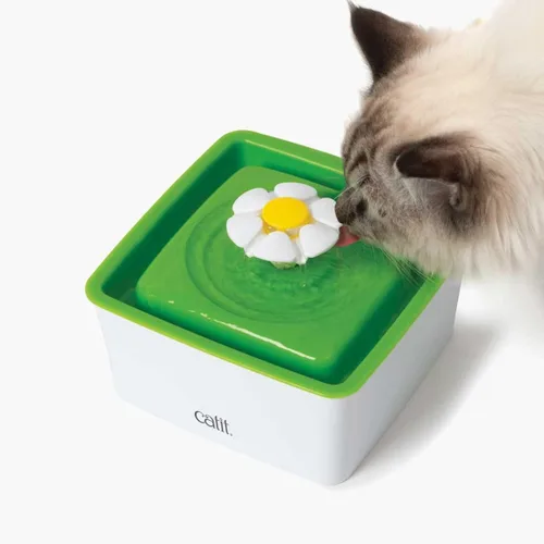 Miniatura 4 de Filtros de reemplazo de acción triple Catit Senses 2.0 Mini Flower para fuente de agua para gatos, paquete de 3 - Filtros de reemplazo para fuente
