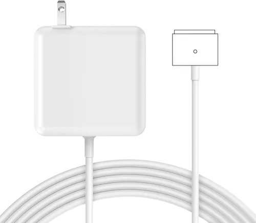 Cargador de 85 W para MacBook Pro, adaptador de cargador con carga rápida, adaptador de corriente de conector de CA 2T de repuesto, cargador de