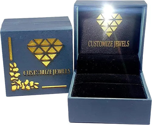 Miniatura 8 de Anillo de compromiso con doble halo redondo de 2.0 quilates fabricado en laboratorio, cuatro puntas, con certificación IGI en oro rosa amarillo